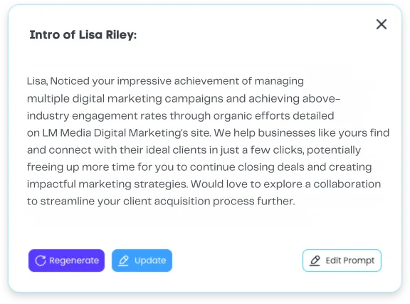 DollarLeads.ai AI assistant introduction