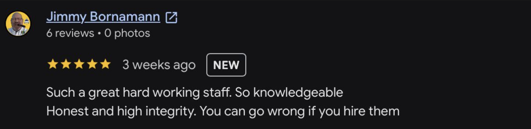Client feedback