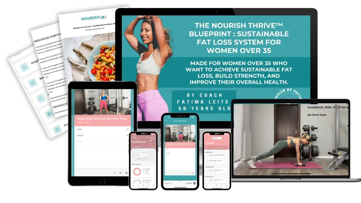 NOURISH nutrition and strength coaching for women 35+