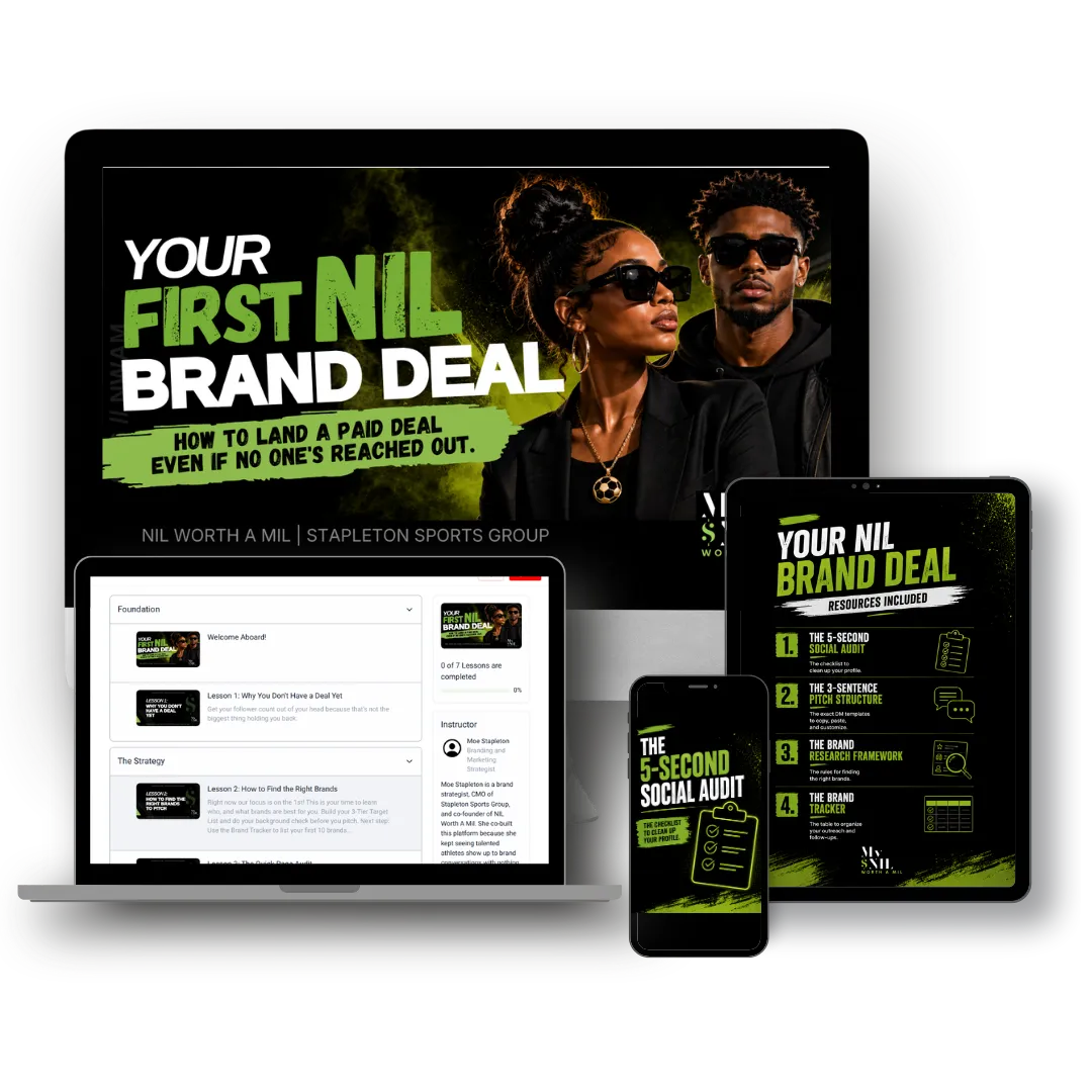 Your First NIL Brand Deal masterclass