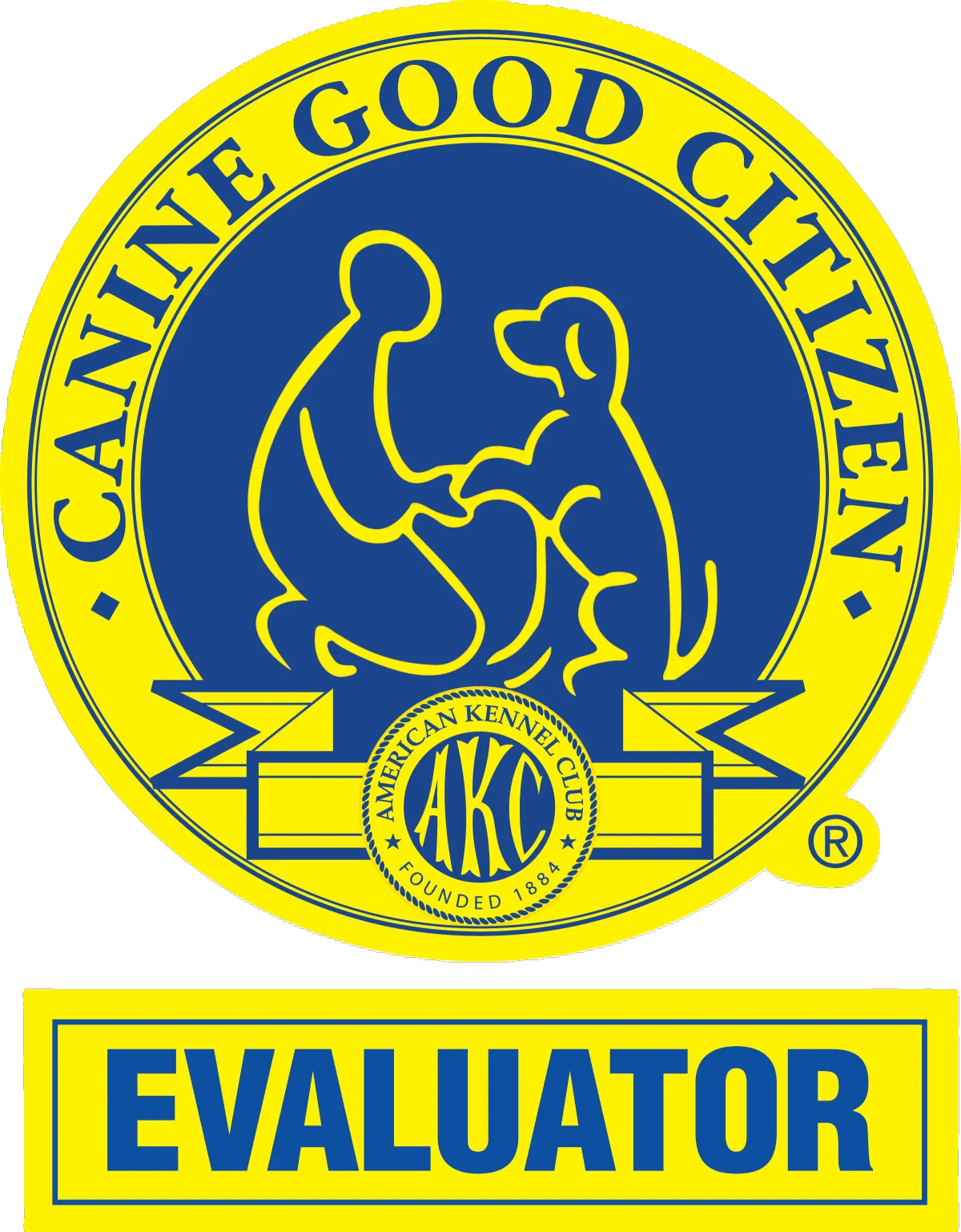 American Kennel Club Canine Good Citizen Evaluator emblem