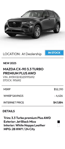 2025 Mazda CX-90 3.3 Turbo Premium Plus AWD