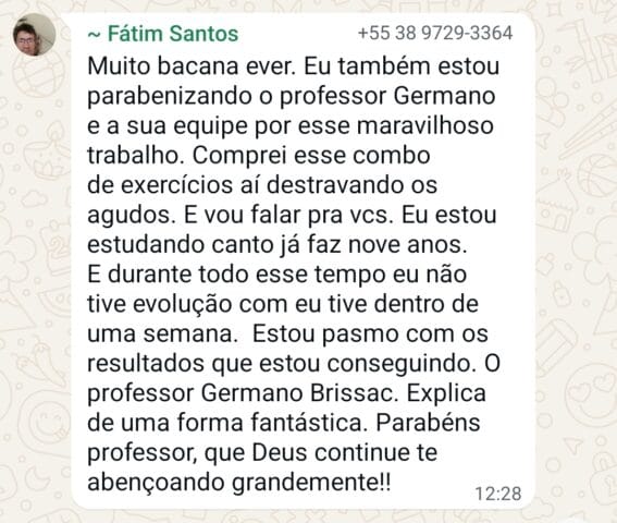 Depoimento Aluno 3