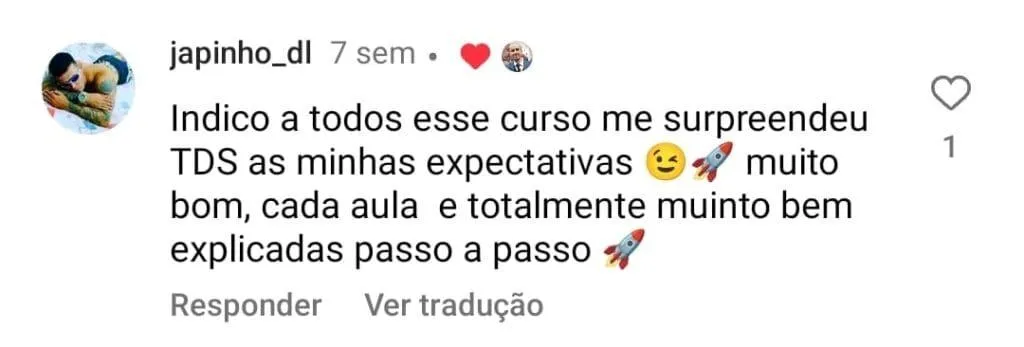 Depoimento Aluno 5