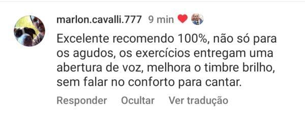 Depoimento Aluno 1