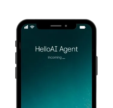 HelloAI Agent incoming call