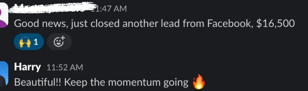 Ark Media testimonial screenshot 22