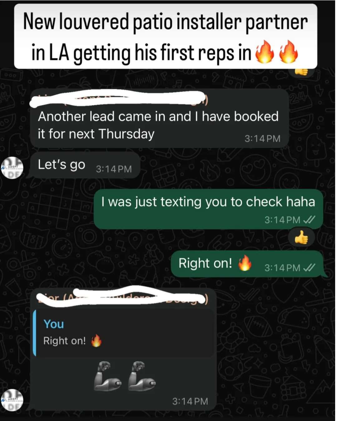 Ark Media testimonial screenshot 7