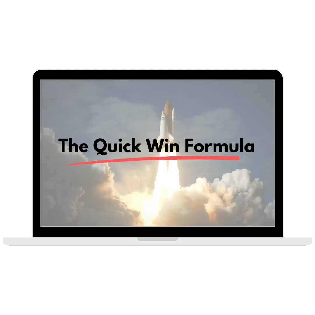 TransformU Quick Win Formula visual