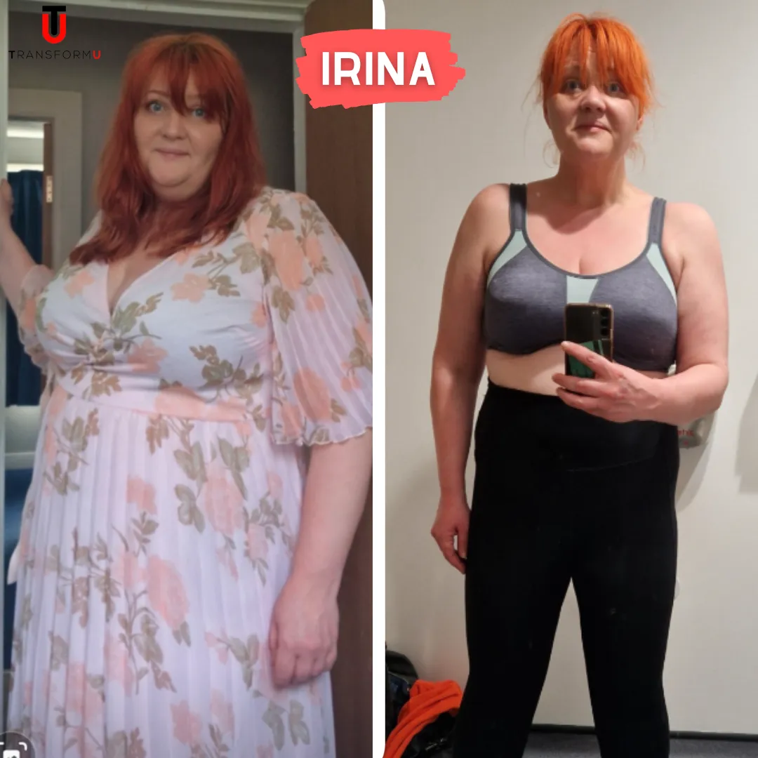TransformU client Irina transformation result