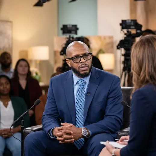 Dr. C. Victor Herbin III participating in a leadership discussion