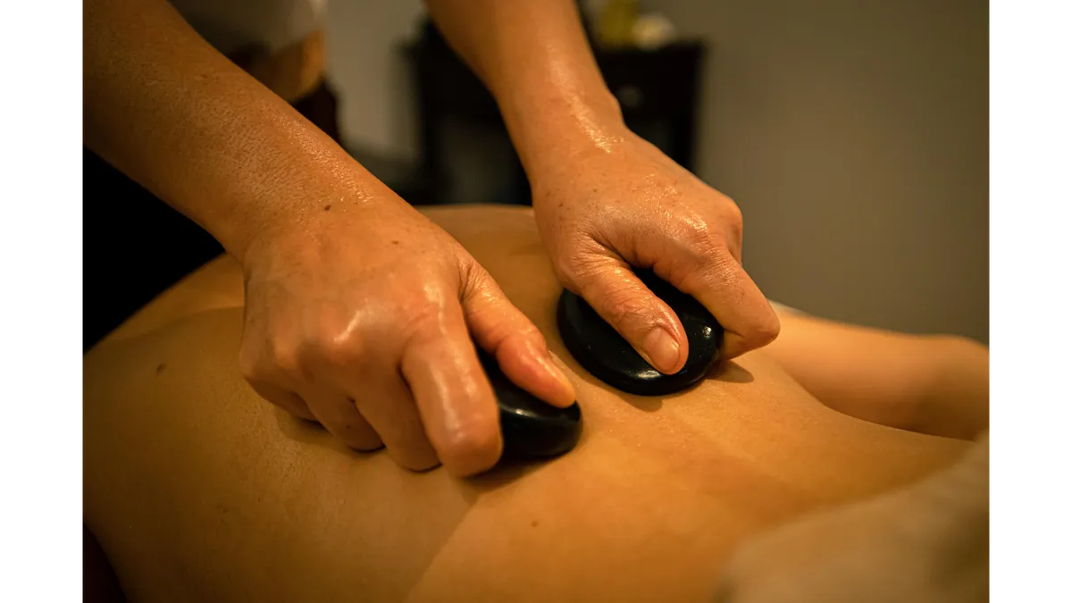 Hot Stones massage technique