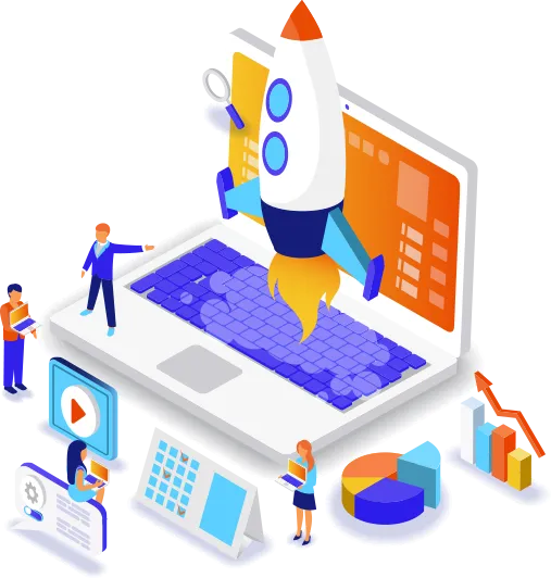 WebBrixx-style business systems illustration