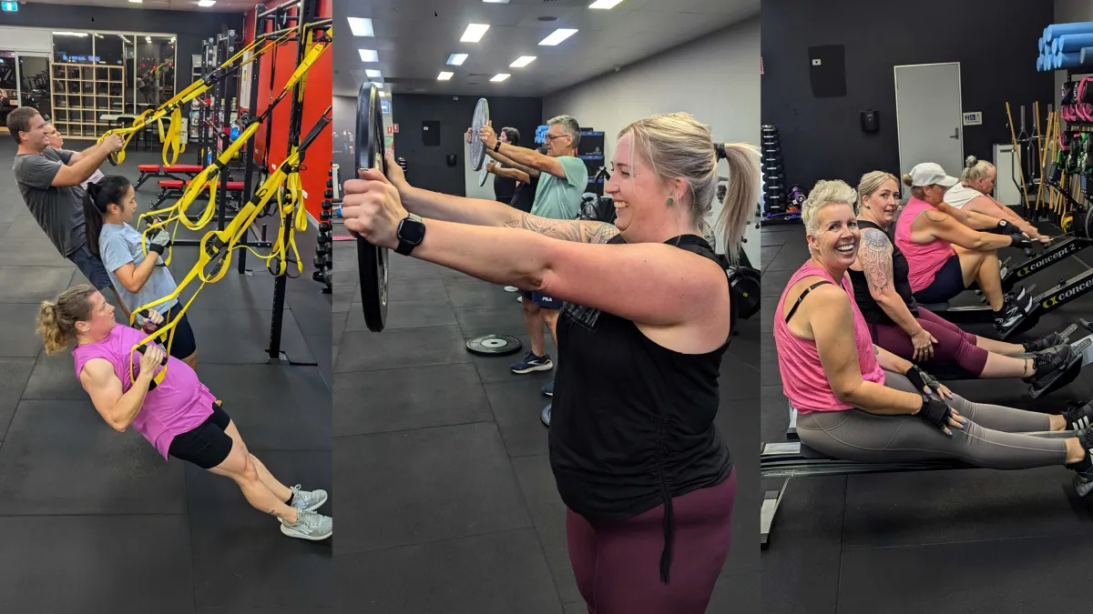Knight Fitness Morayfield members training together