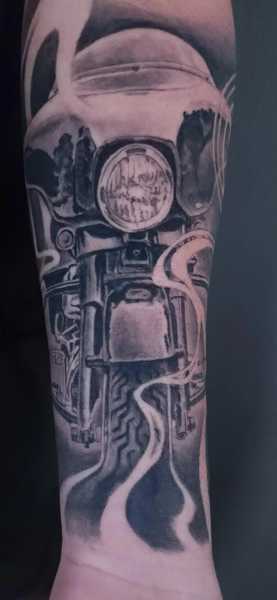 Custom tattoo portfolio work by Mickey Schlick in Missoula Montana