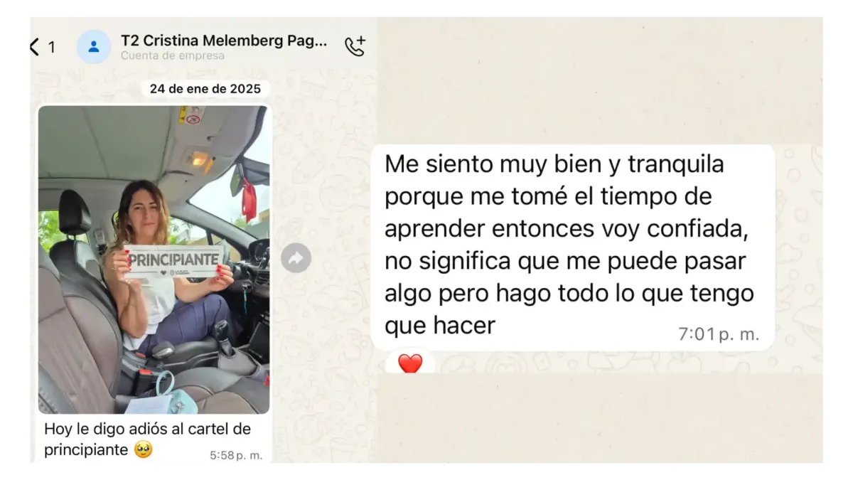 Testimonio de alumna de Ponete en Marcha