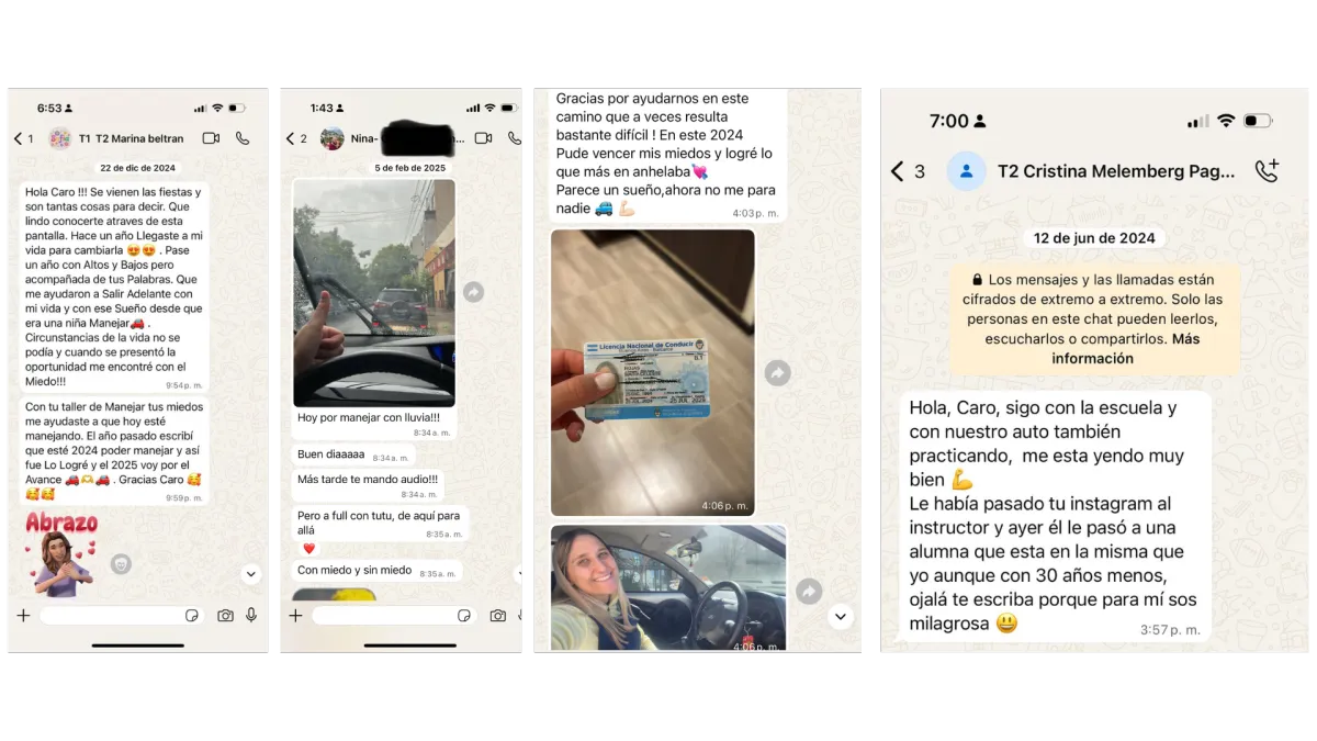 Testimonios de mujeres que avanzaron con Ponete en Marcha