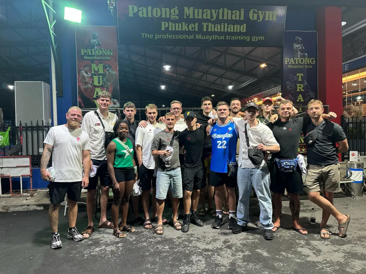 Thai Camp deltagere sammen i Thailand