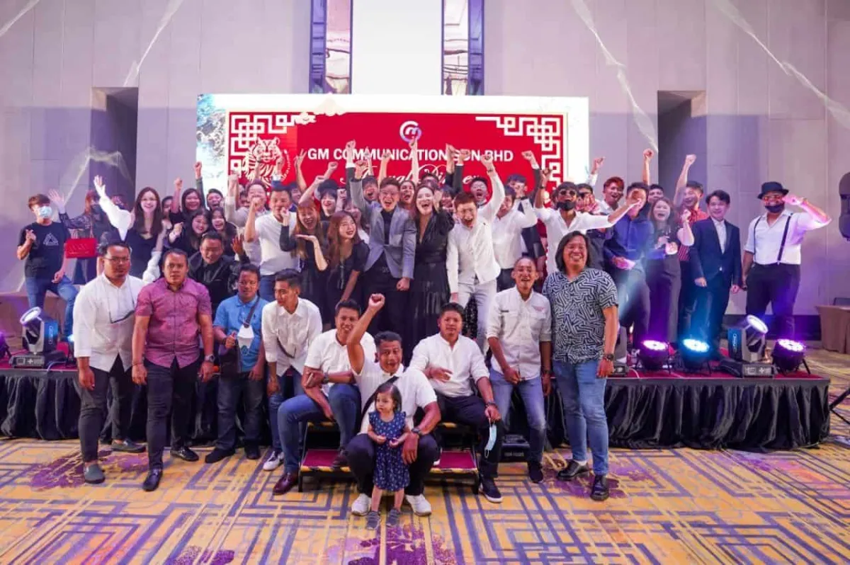 Corporate celebration event