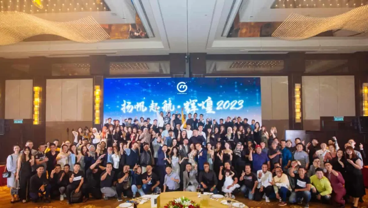Corporate annual dinner event