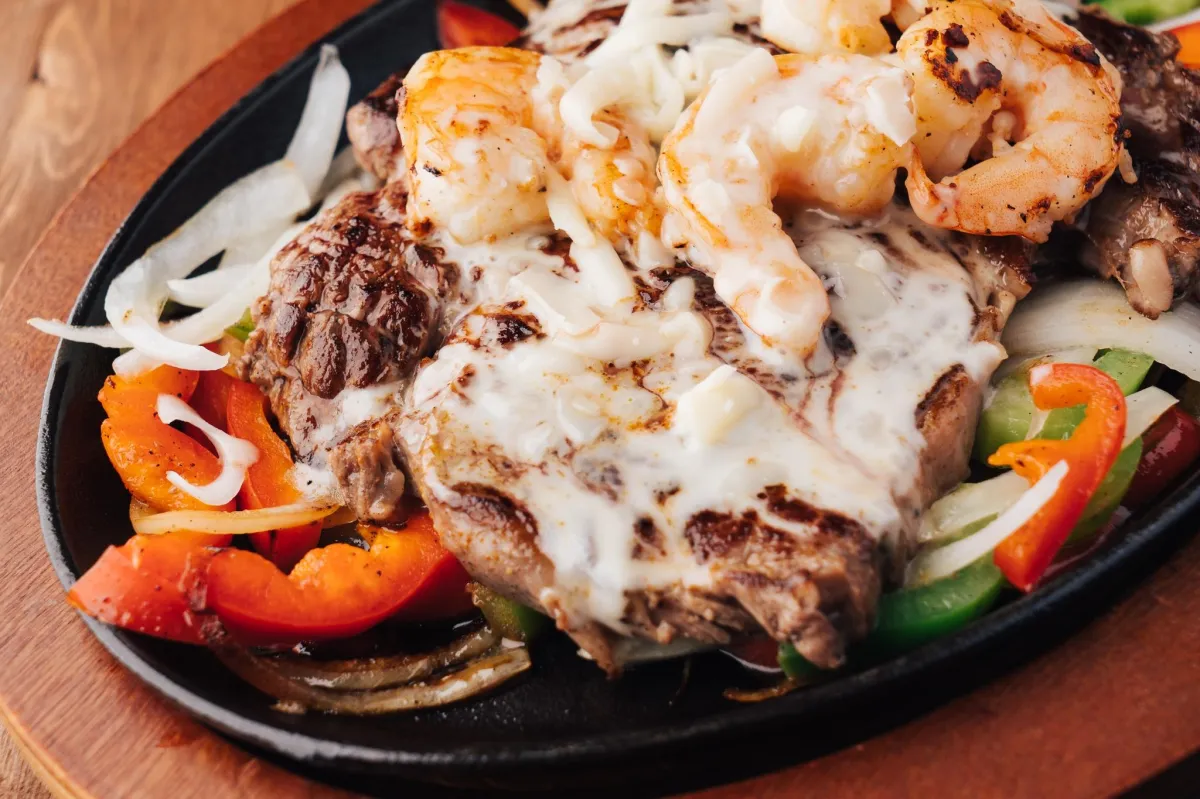Puerto Vallarta steak and shrimp