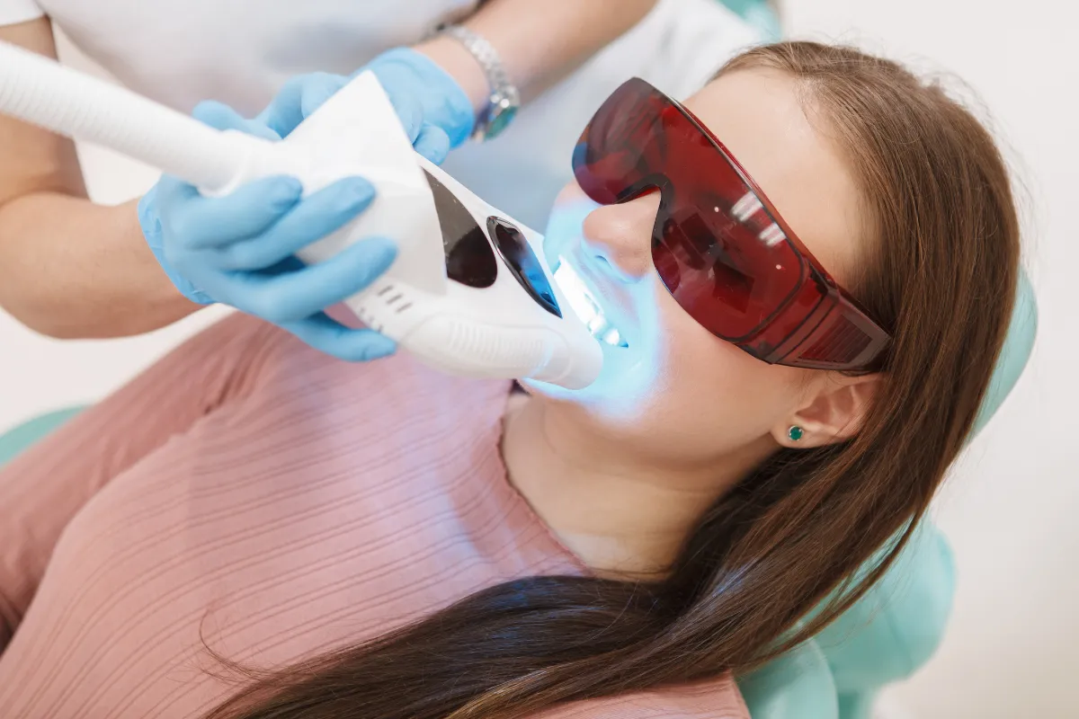 Tratamiento de blanqueamiento dental