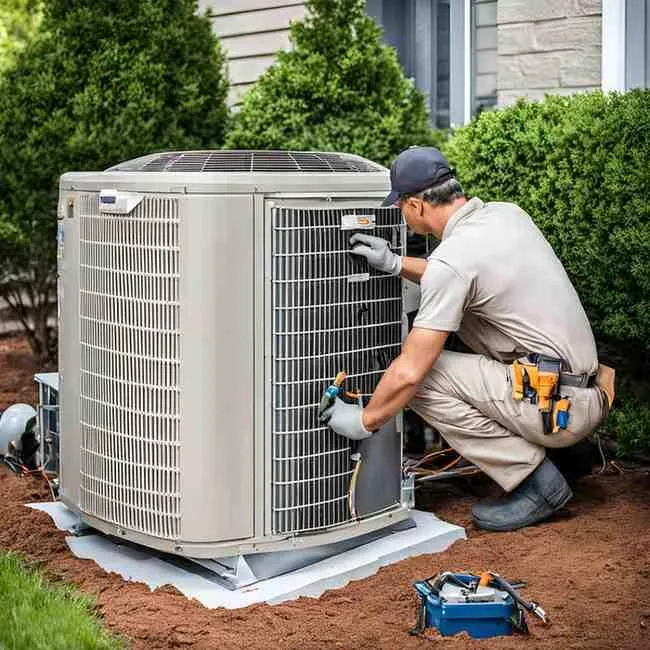 Modern air conditioning unit