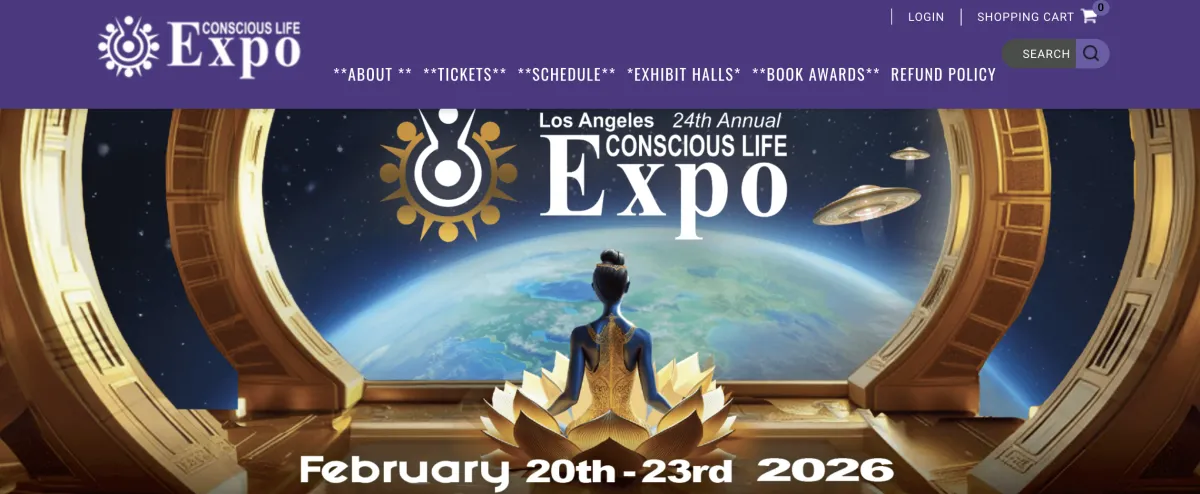 Conscious LIfe Expo Grpahic