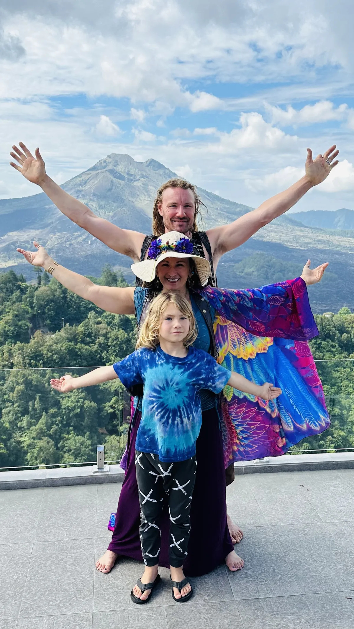 bali family- mountains