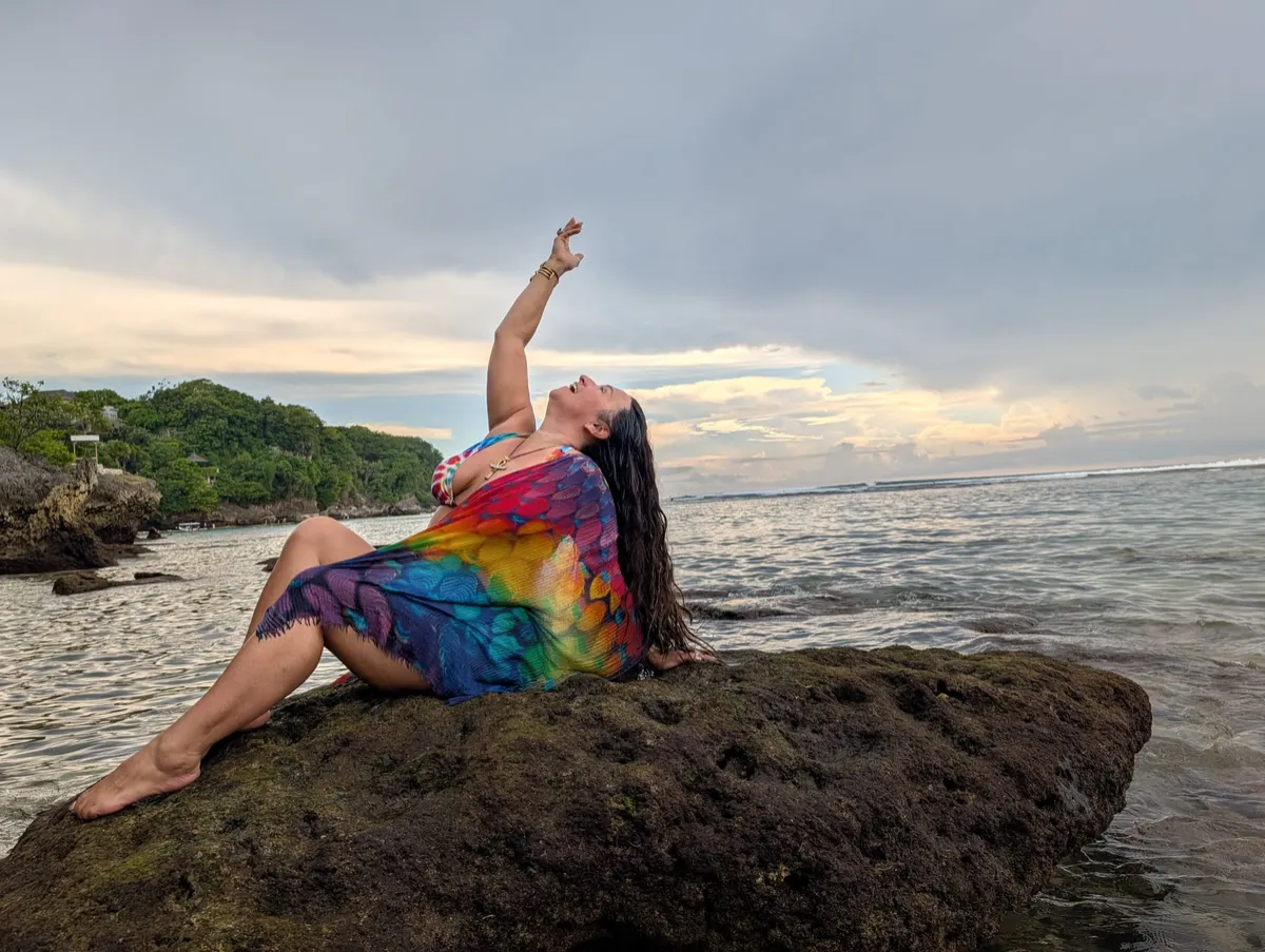 anistara on ocean rock