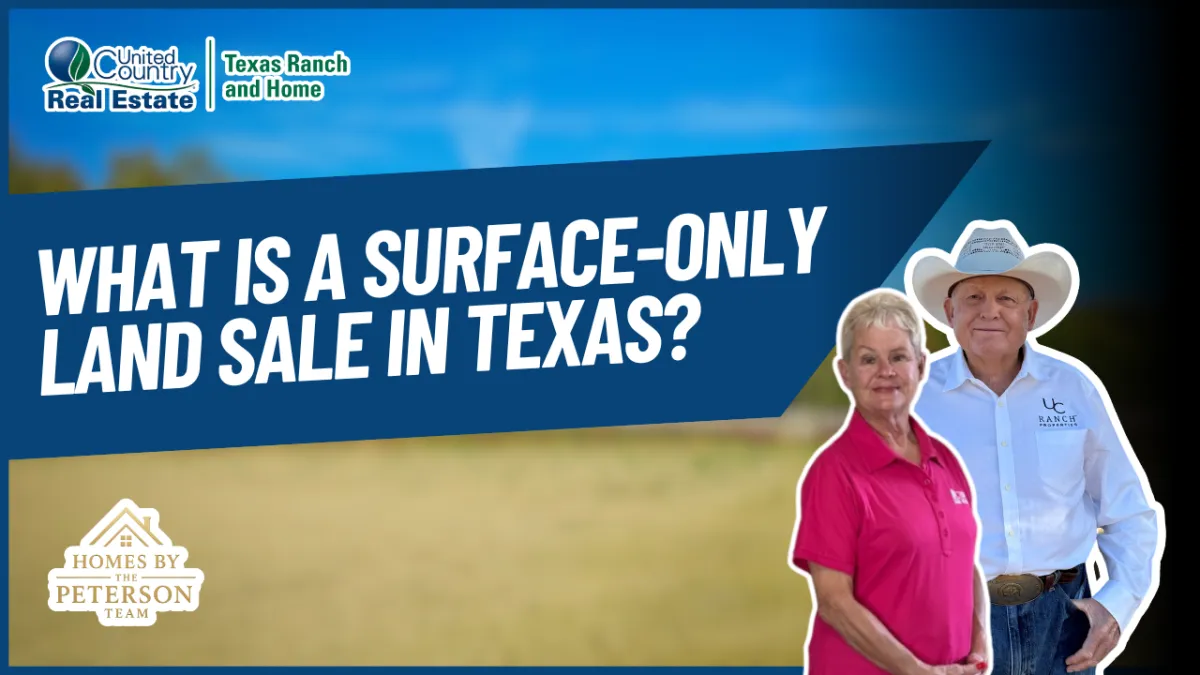What Is a Surface-Only Land Sale in Texas?