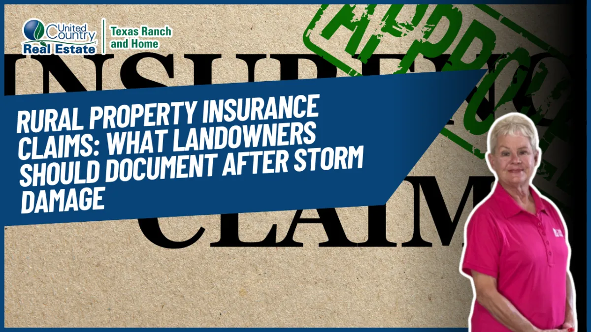 Rural Property Insurance Claims: What Landowners Should Document After Storm Damage