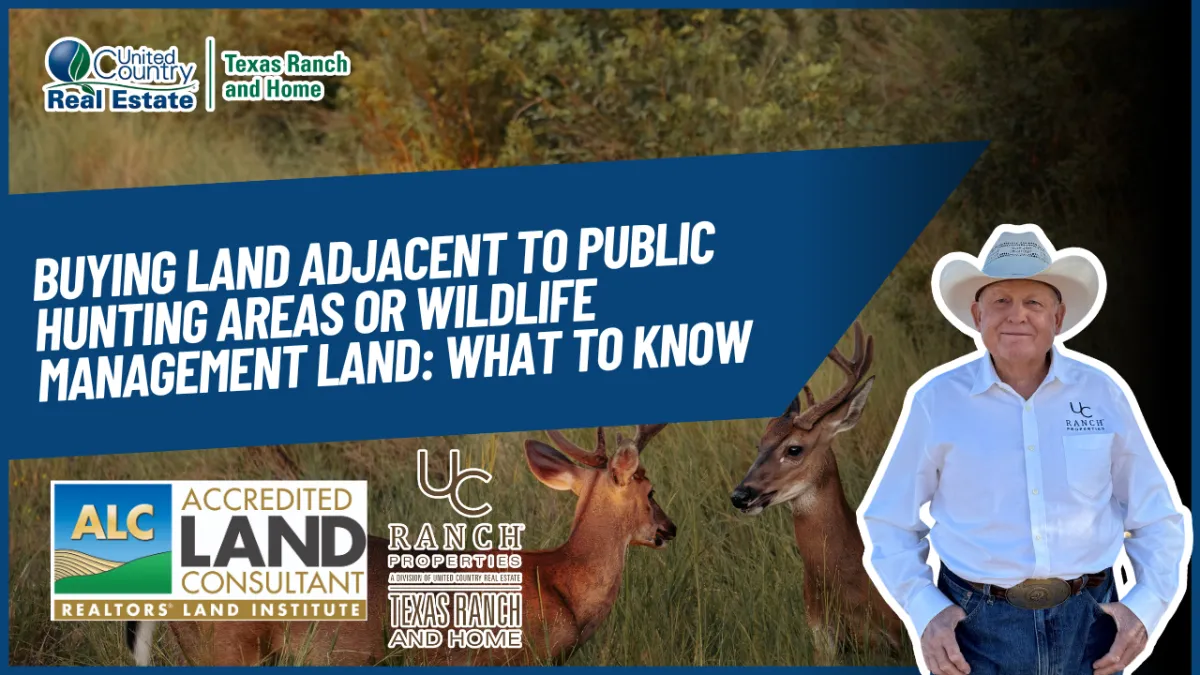 Buying Land Adjacent to Public Hunting Areas or Wildlife Management Land: What to Know