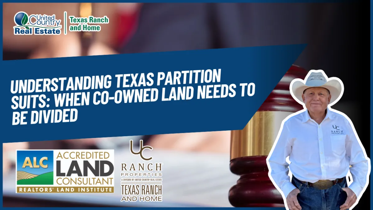 Understanding Texas Partition Suits: When Co-Owned Land Needs to Be Divided
