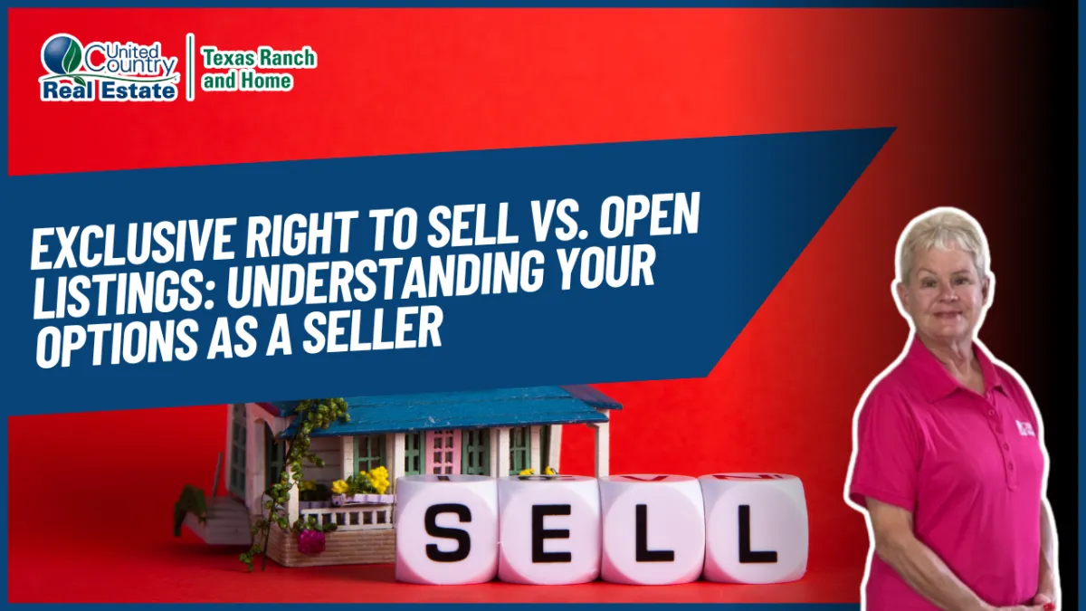 Exclusive Right to Sell vs. Open Listings: Understanding Your Options as a Seller