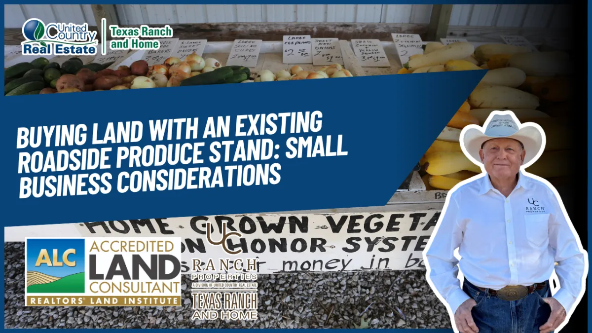 Buying Land With an Existing Roadside Produce Stand: Small Business Considerations