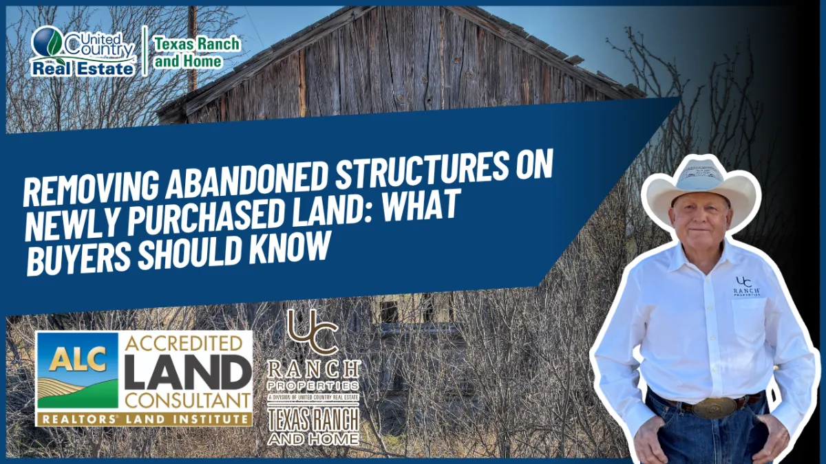 Removing Abandoned Structures on Newly Purchased Land: What Buyers Should Know