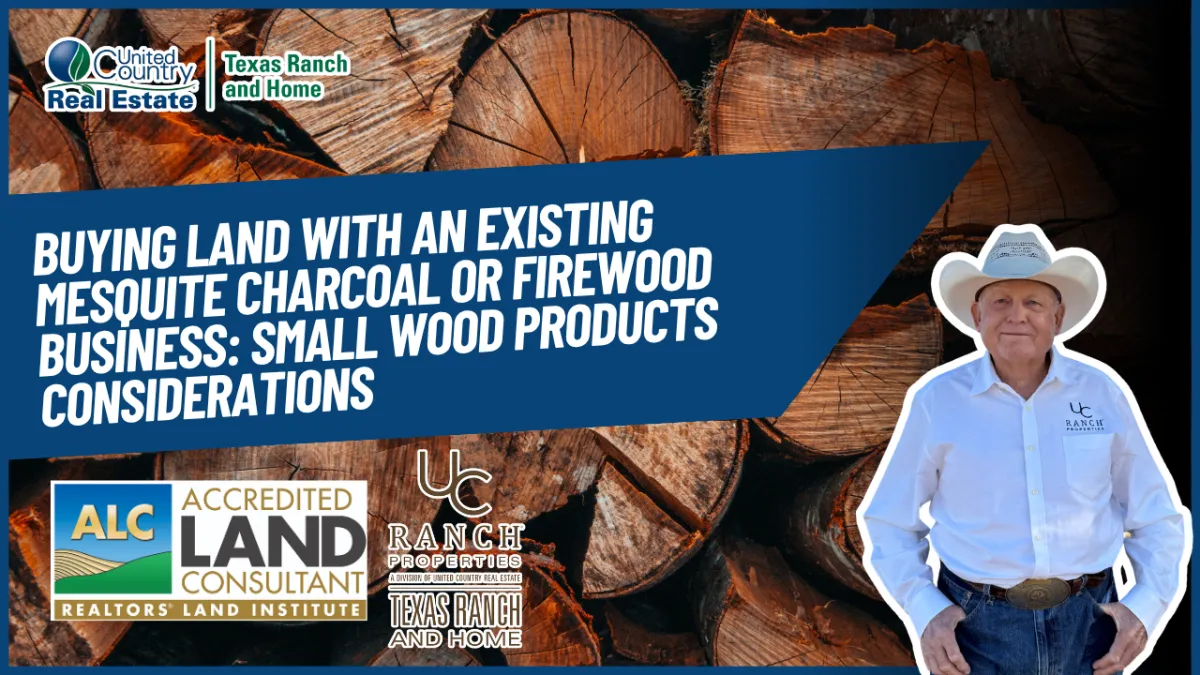 Buying Land With an Existing Mesquite Charcoal or Firewood Business: Small Wood Products Considerations