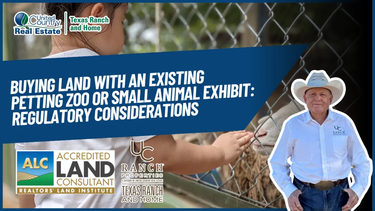 Buying Land With an Existing Petting Zoo or Small Animal Exhibit: Regulatory Considerations
