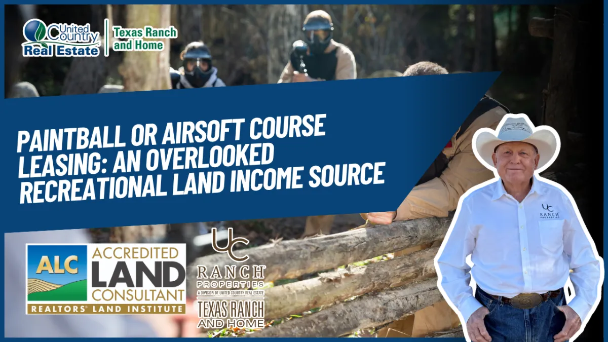 Paintball or Airsoft Course Leasing: An Overlooked Recreational Land Income Source