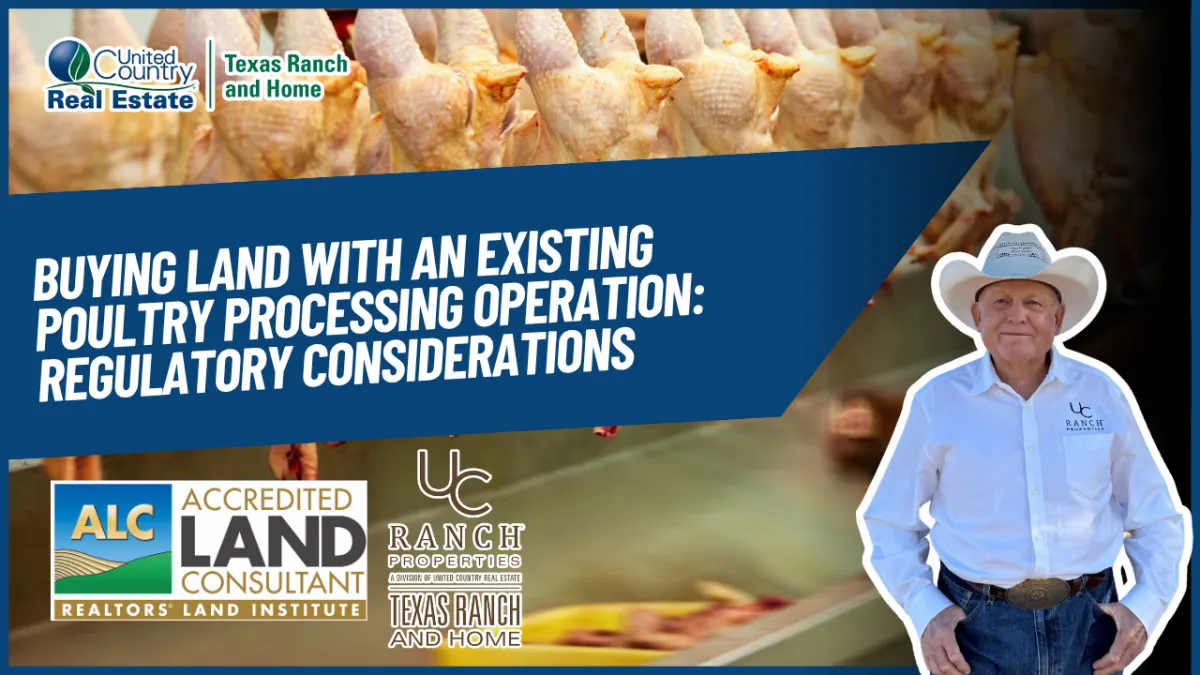 Buying Land With an Existing Poultry Processing Operation: Regulatory Considerations