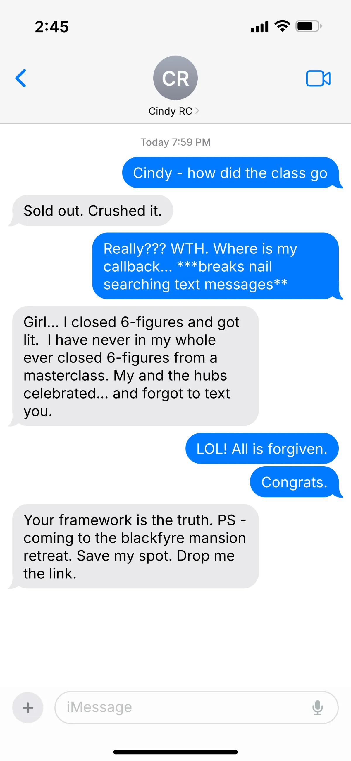 Raw social proof screenshot 4