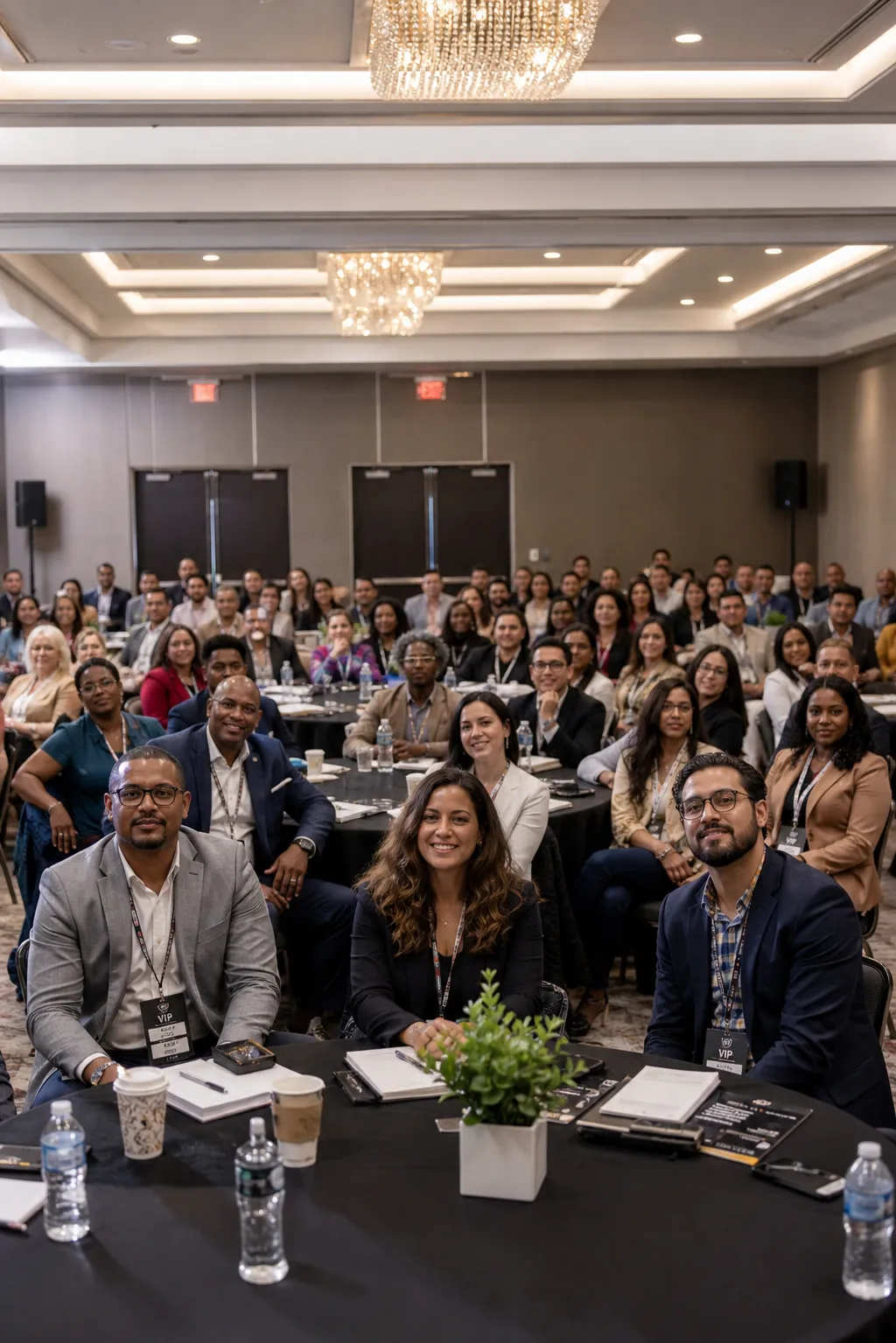 Audience at a live event