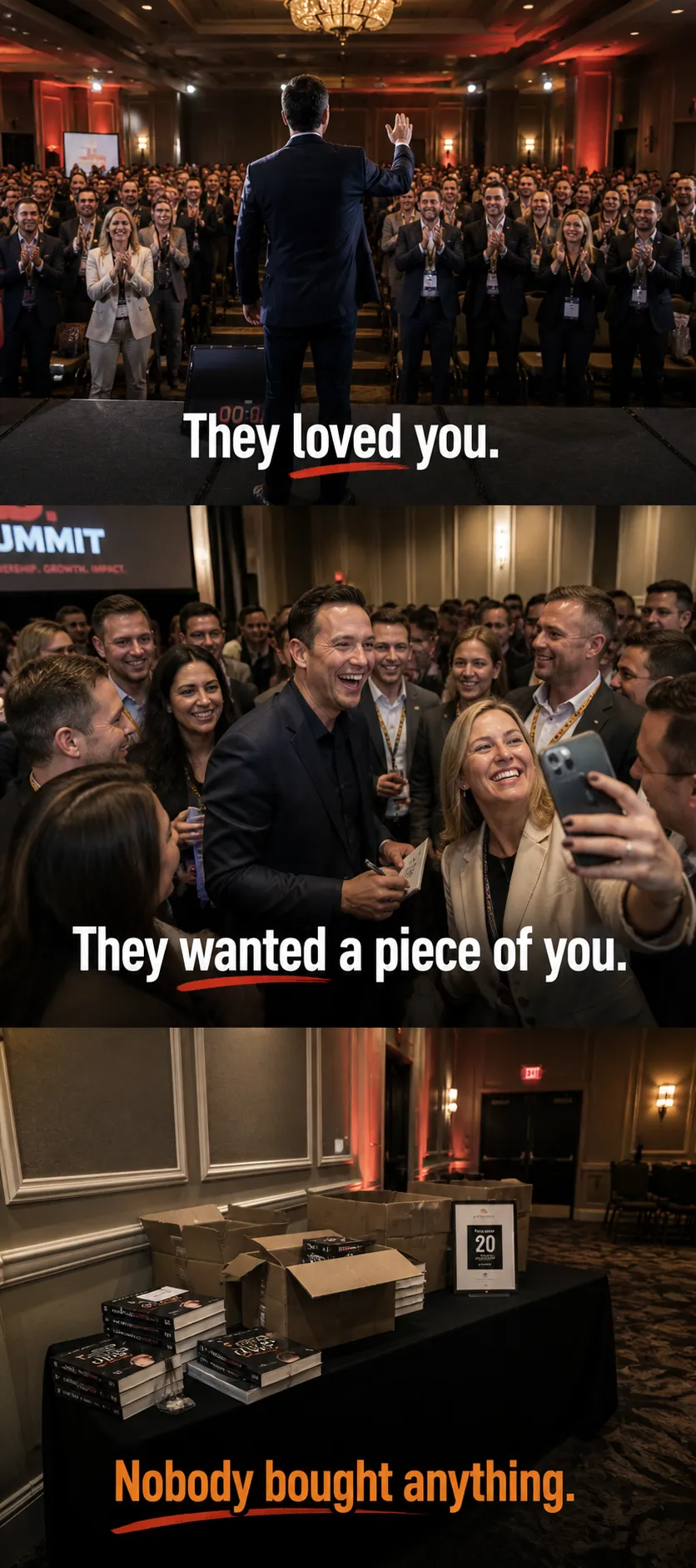 Full room at a live event