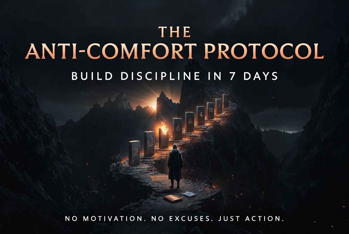 The Anti-Comfort Protocol | Build Discipline in 7 Days
