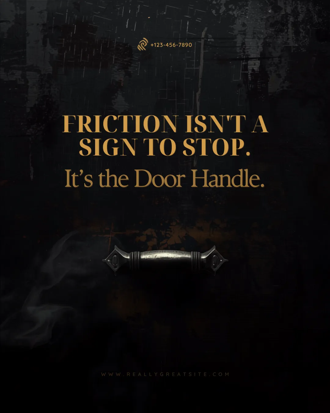 Friction Isn’t a Sign to Stop. It’s the Door Handle.
