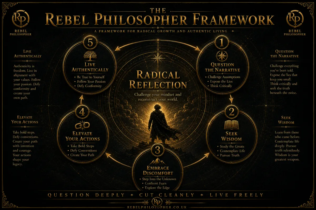 The Rebel Philosopher Framework: five principles for radical growth and authentic living