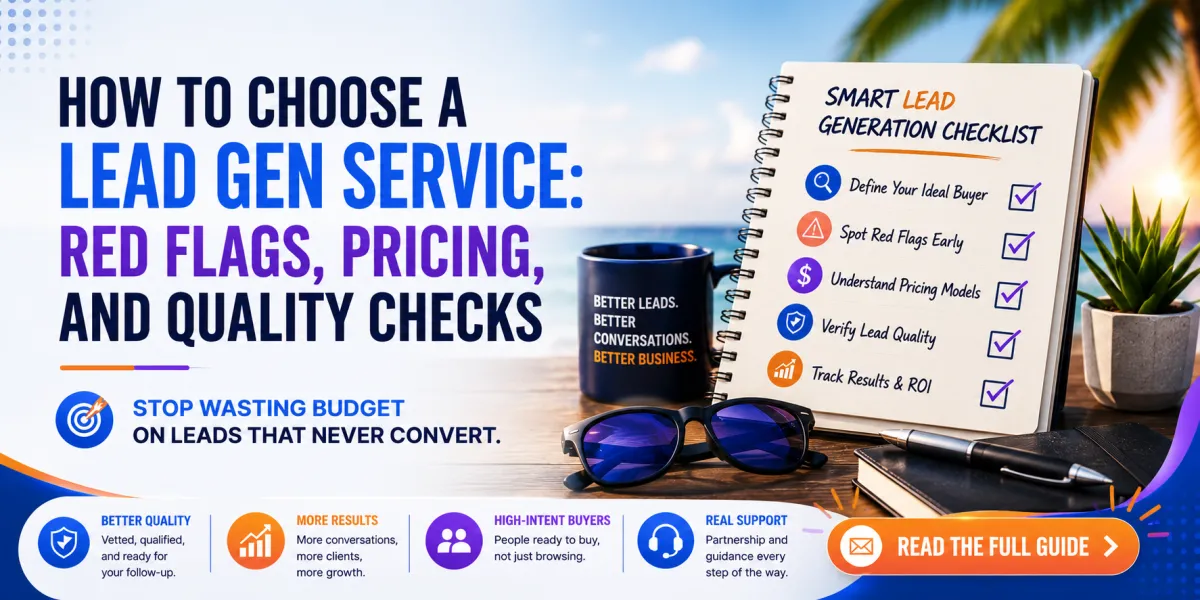 How To Choose A Lead Gen Service