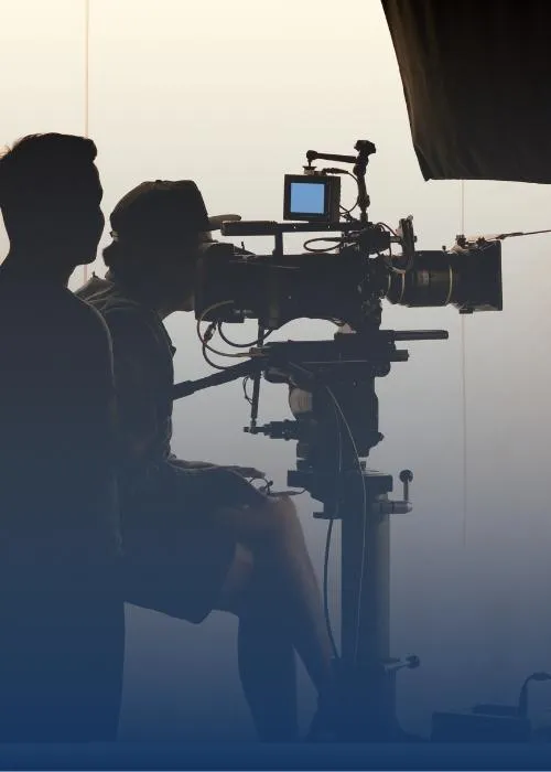 movie production set