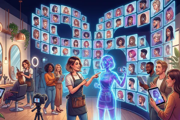 This Hairdresser Went from 0 Videos to 96/Year (AI Clone Case Study)